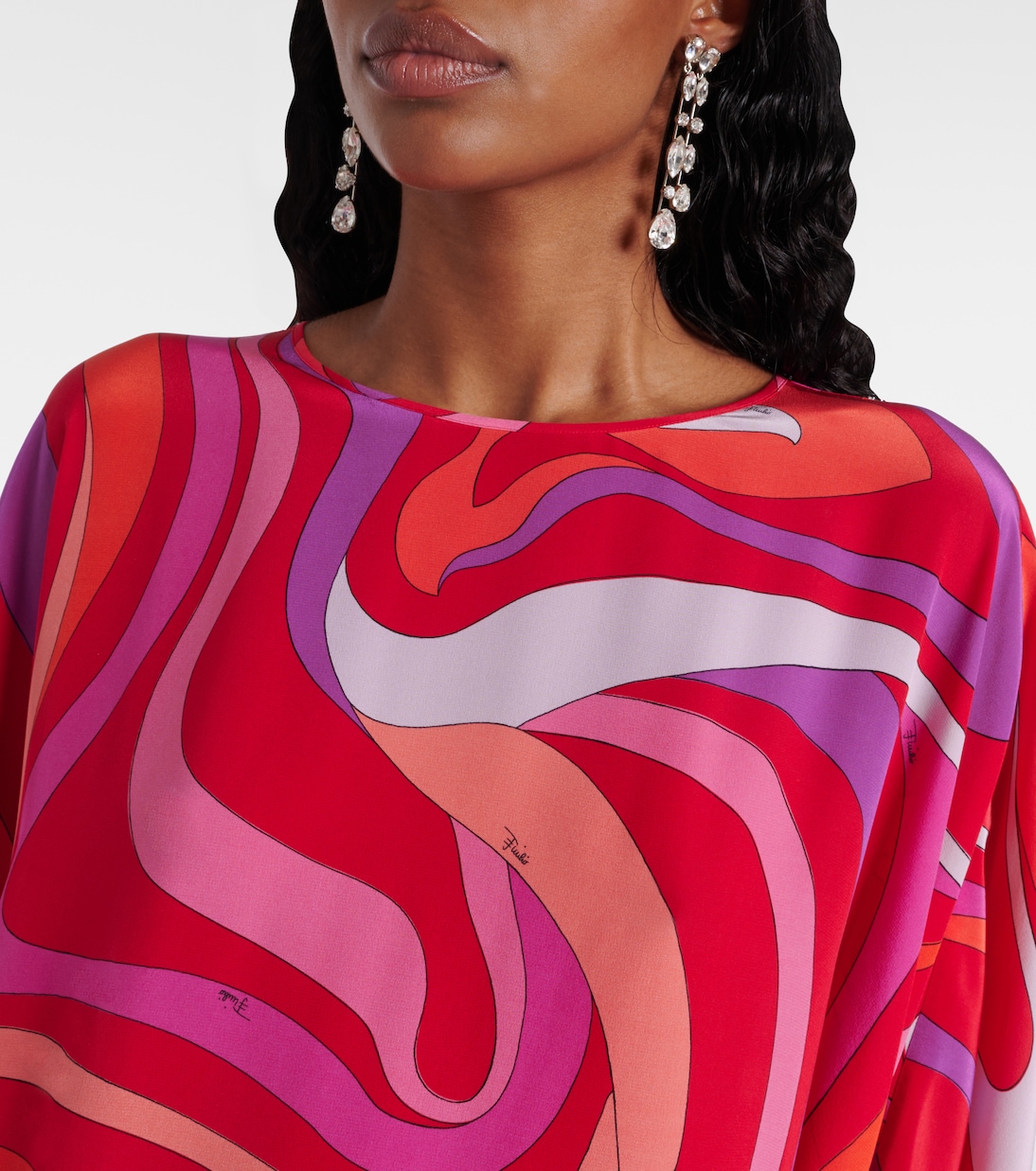 Kaftan Marmo aus Seide | Pucci