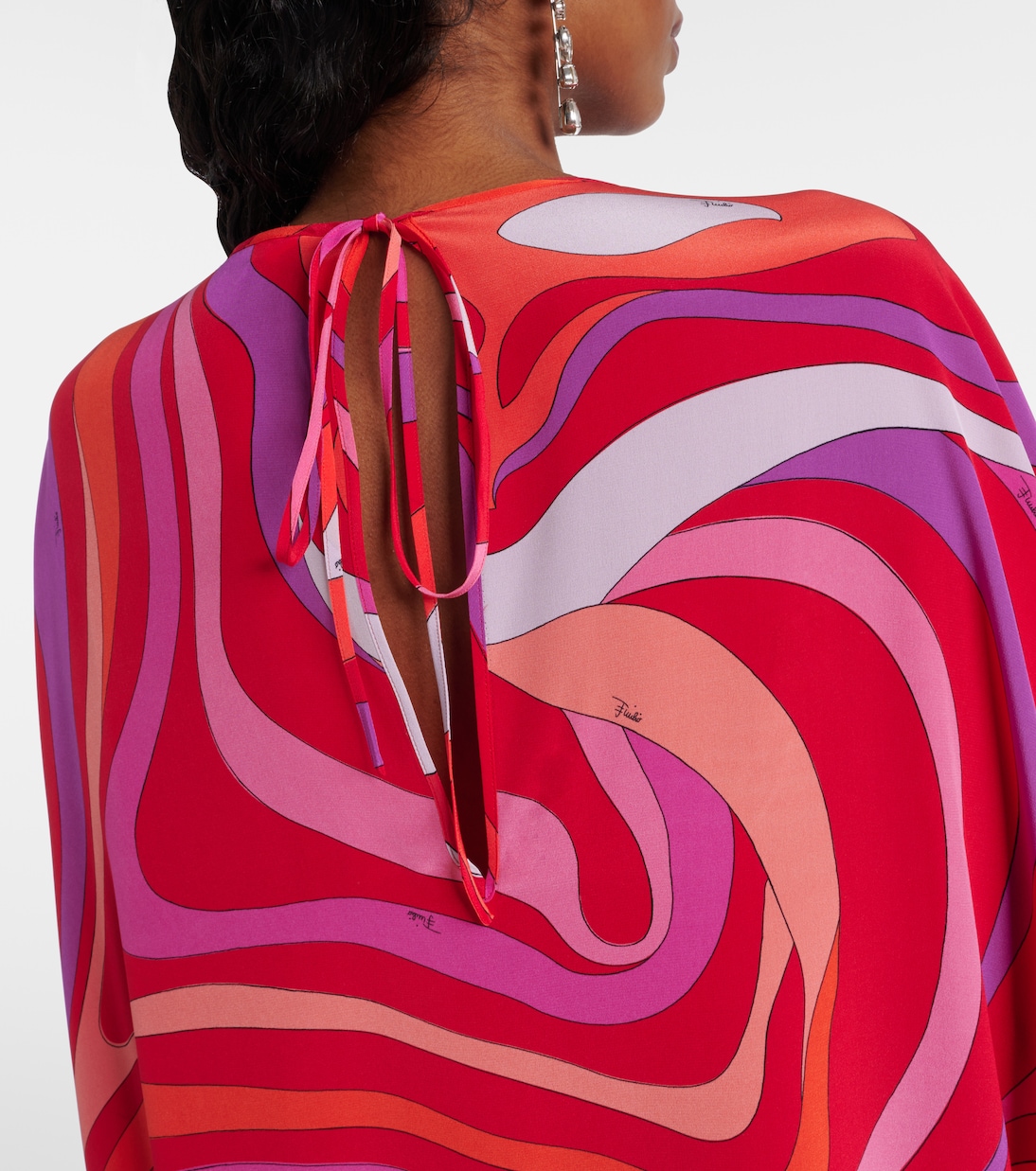 Kaftan Marmo aus Seide | Pucci