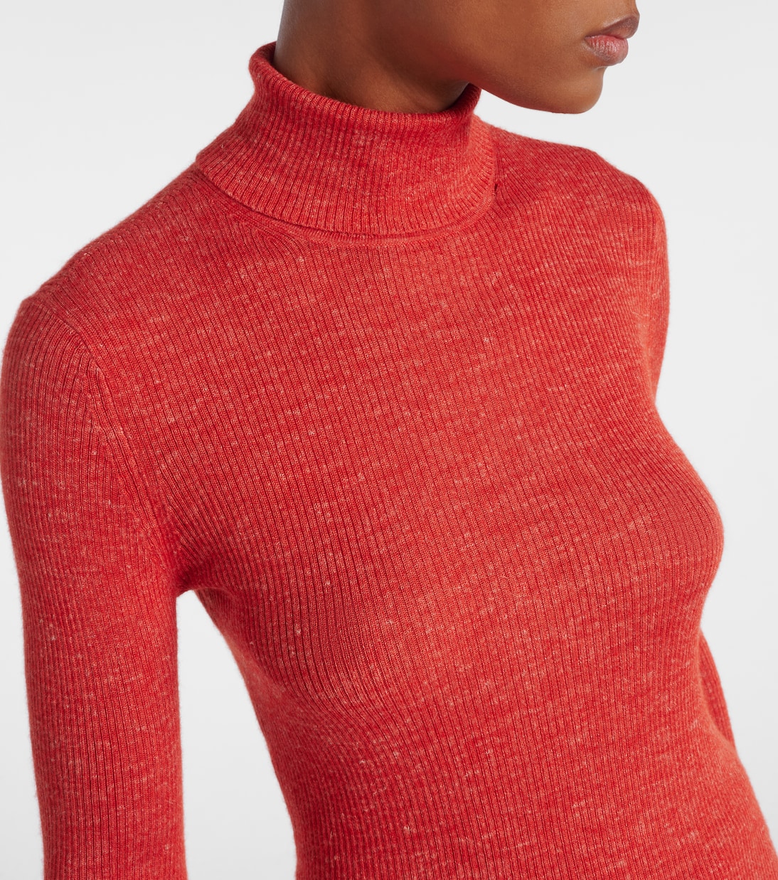 Aldona cashmere, silk, and hemp turtleneck | Gabriela Hearst