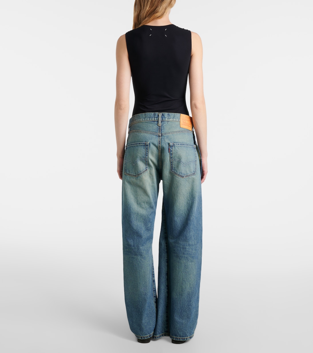 Jeans regular asimmetrici | Junya Watanabe