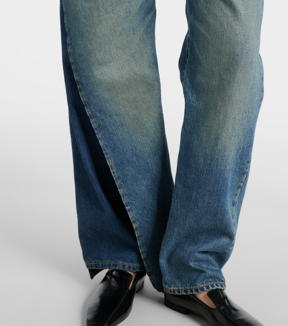 Jeans regular asimmetrici | Junya Watanabe