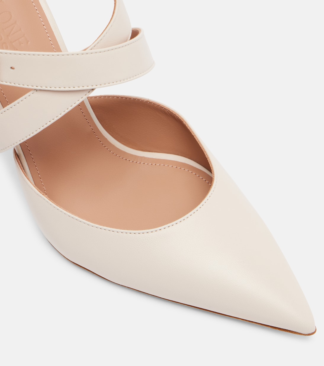 Mules Evelyn 90 de piel | Malone Souliers