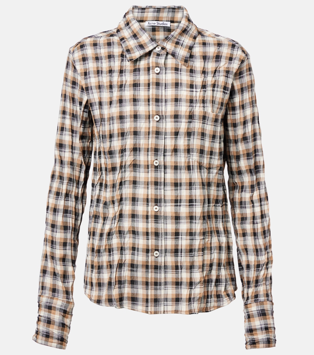 Camicia a quadri con logo | Acne Studios