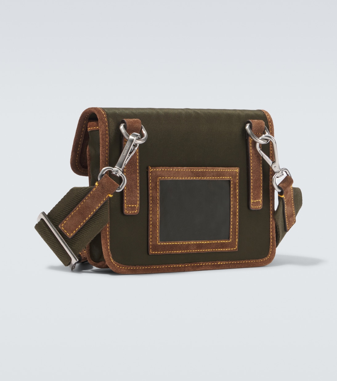 Pochette pour iPhone en Re-Nylon et daim | Prada
