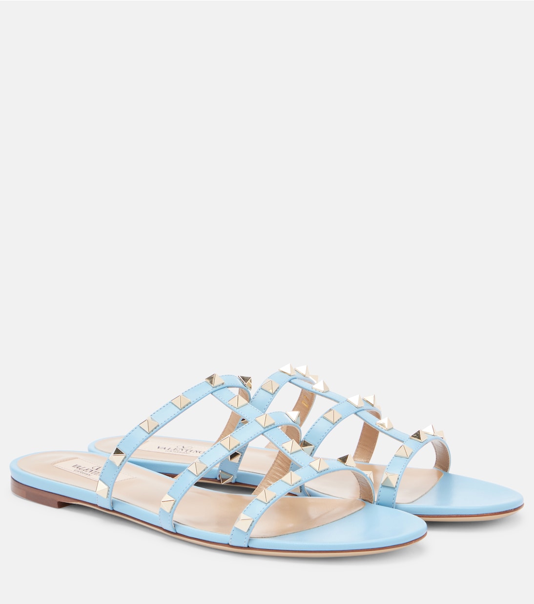Sandalen Rockstud aus Leder | Valentino Garavani