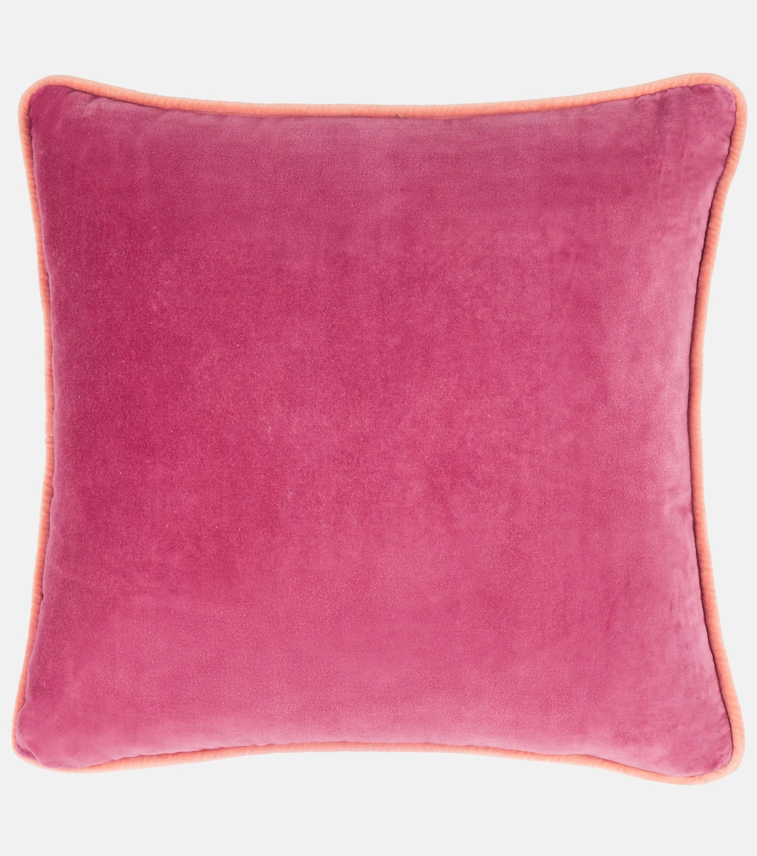 Coussin brodé en velours de soie et coton | Les-Ottomans