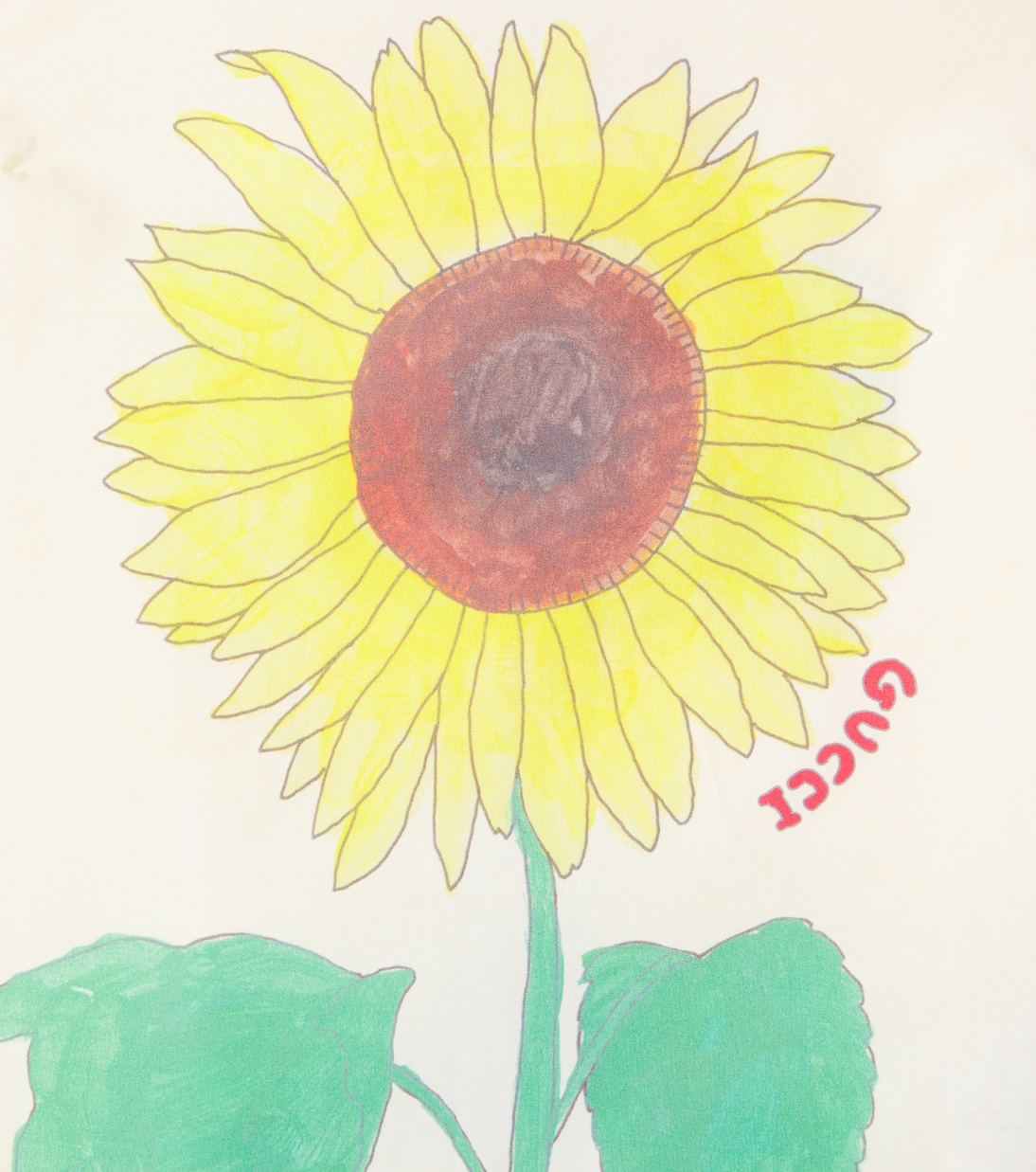 Abito in cotone con stampa | Gucci Kids