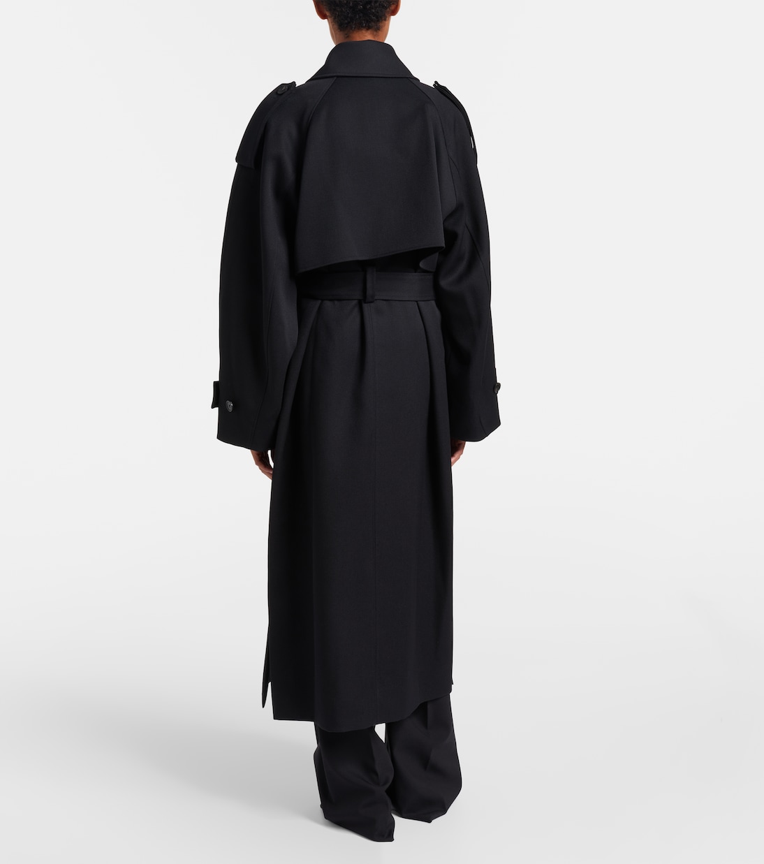 Oversized virgin wool coat | Róhe