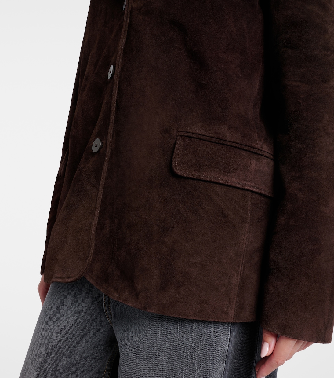 Jacke Corrine aus Veloursleder | Staud