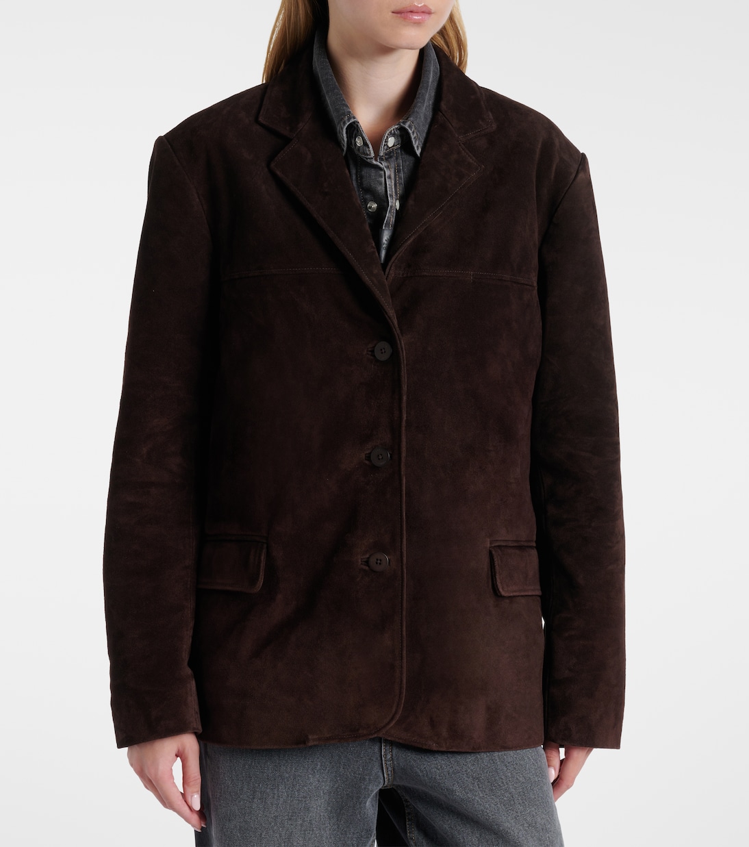Jacke Corrine aus Veloursleder | Staud