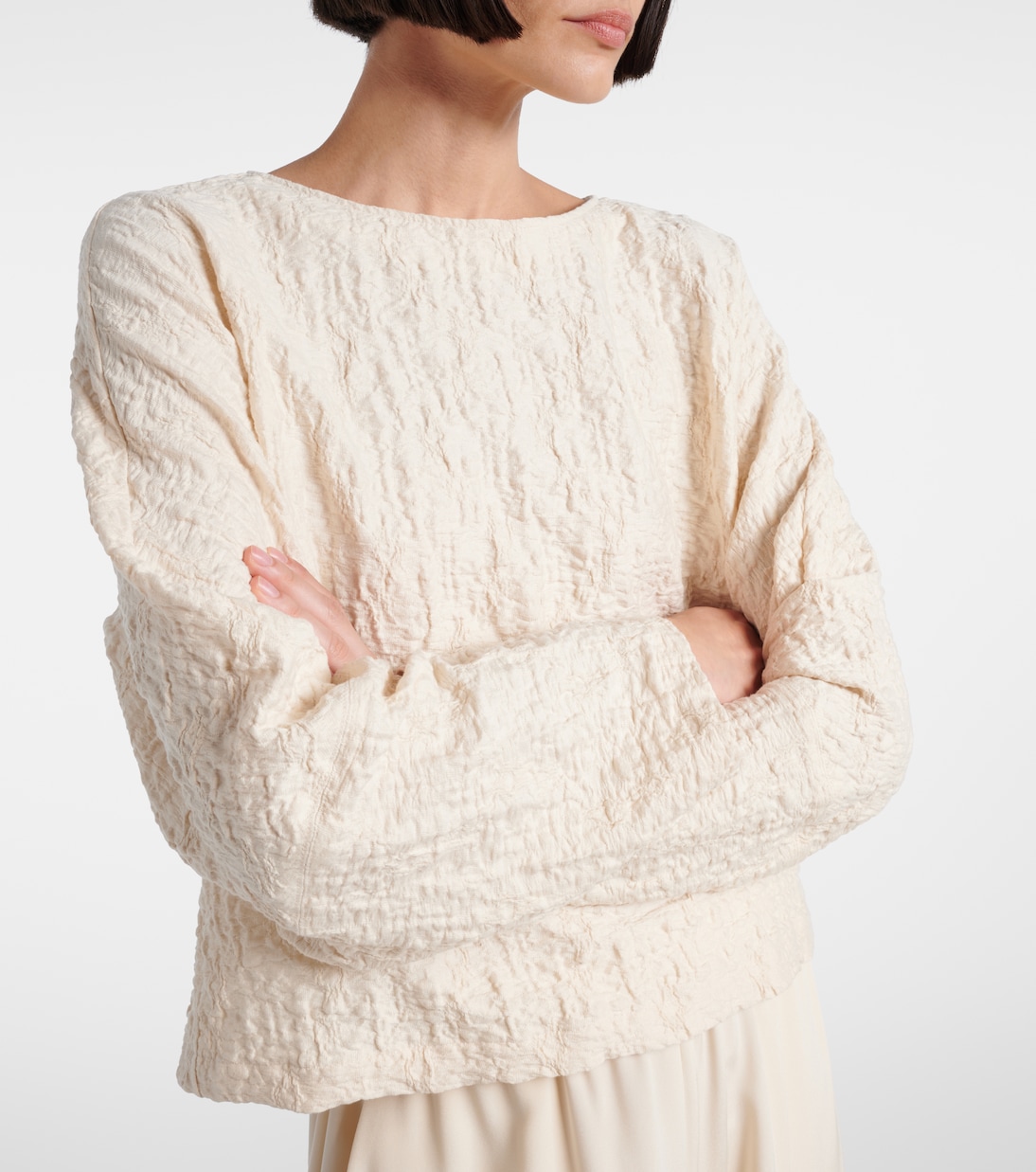 Top Pepaia en coton mélangé | Max Mara