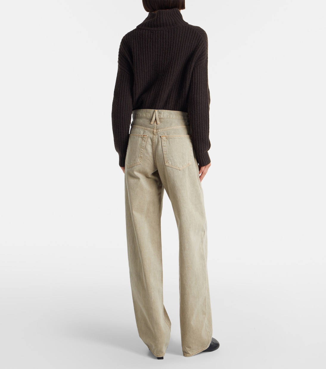 Tess high-rise wide-leg jeans | Slvrlake
