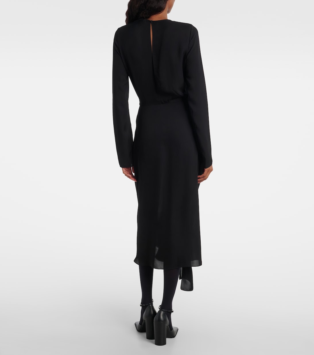 개더 미디 드레스 | Alaïa