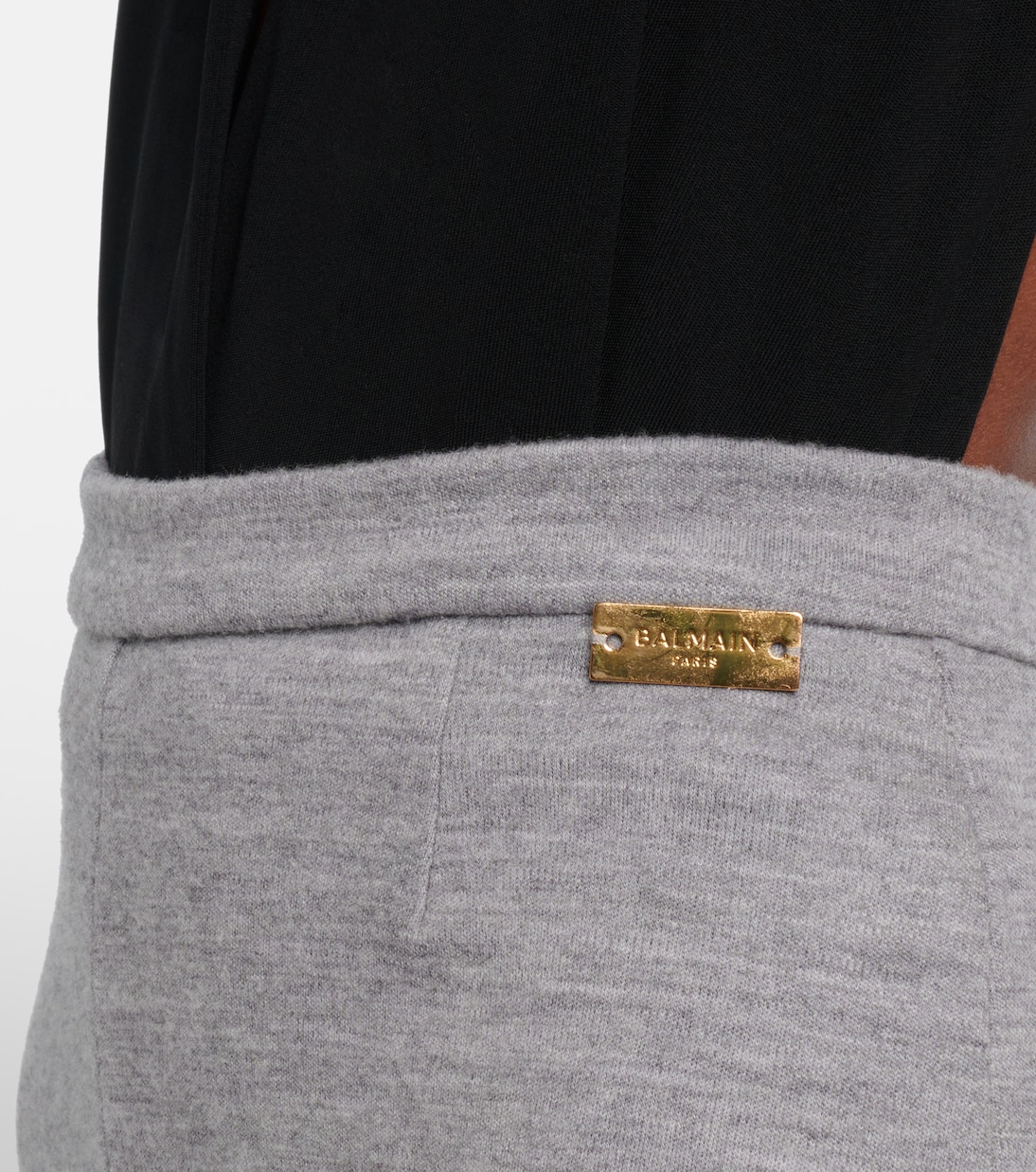 Wool and cotton-blend leggings | Balmain