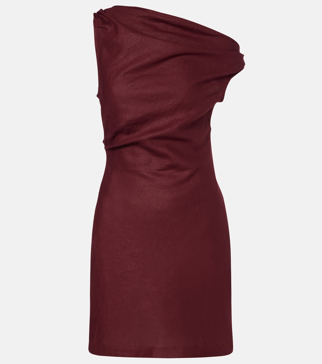 Suis draped linen minidress  | Faithfull