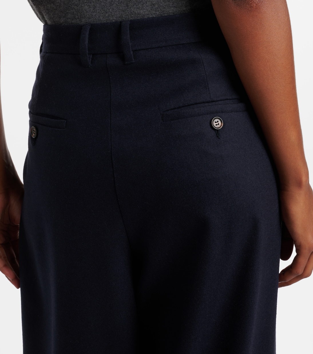 Pantalones anchos Titty de lana | 'S Max Mara