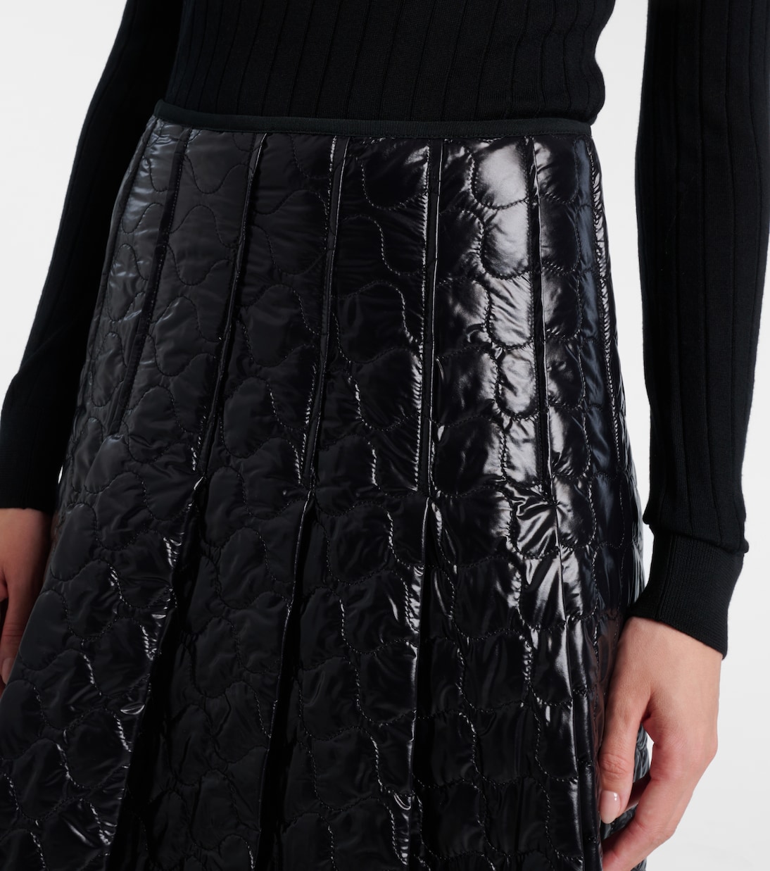 Gonna midi trapuntata | Moncler