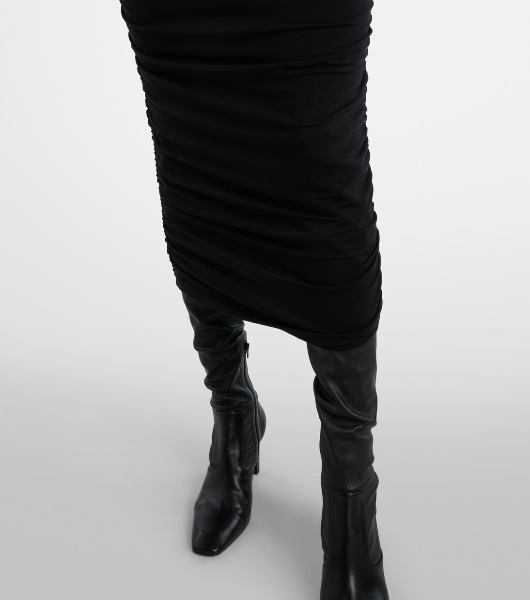 Robe midi Tinette à à encolure bardot | Veronica Beard