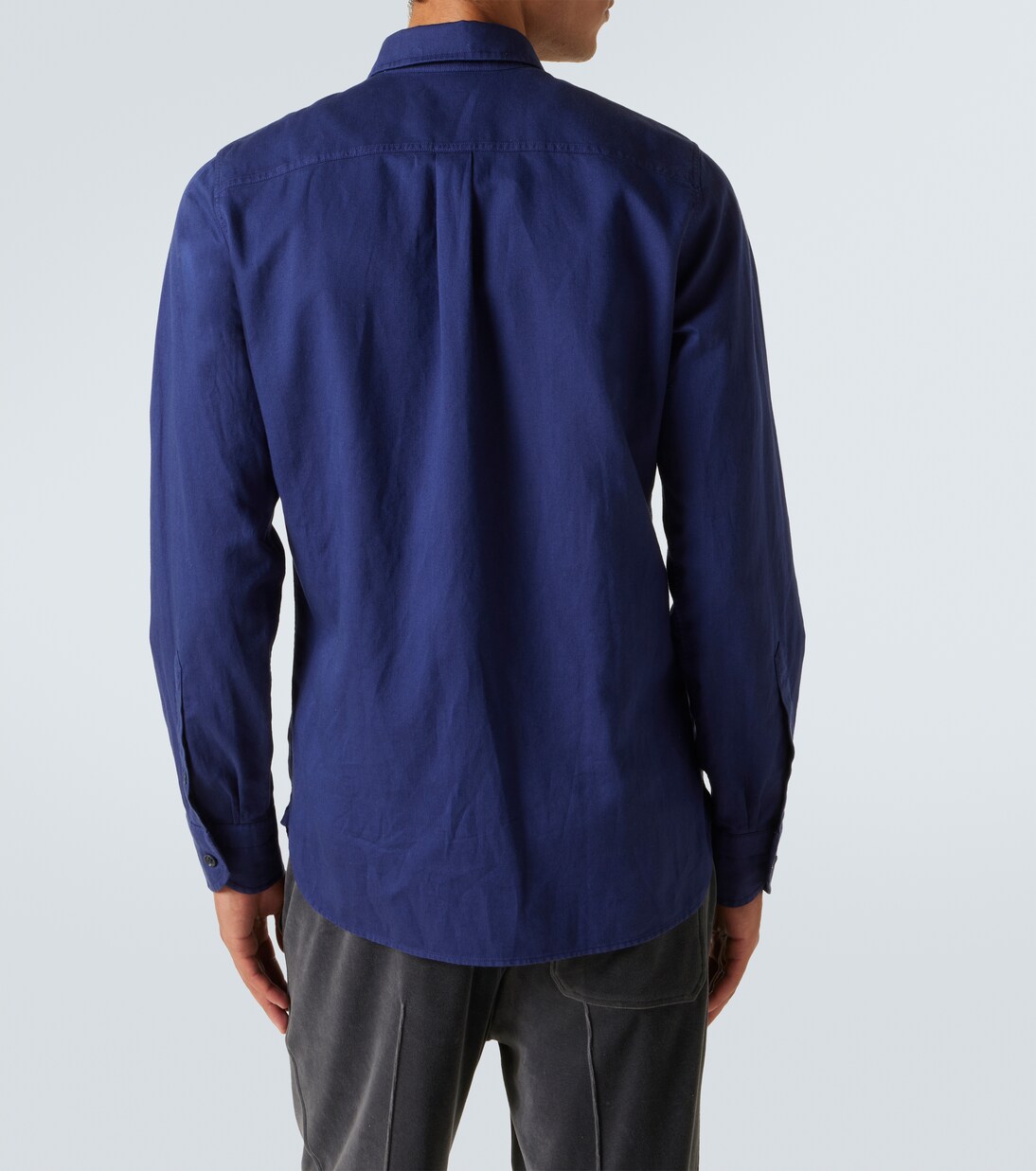 Camisa de dril de algodón y lino | Tom Ford