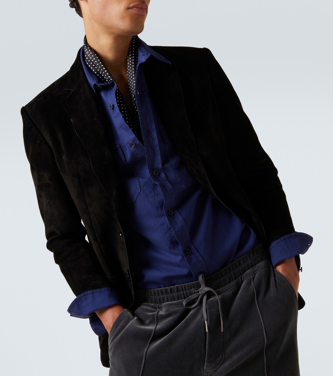 Camisa de dril de algodón y lino | Tom Ford