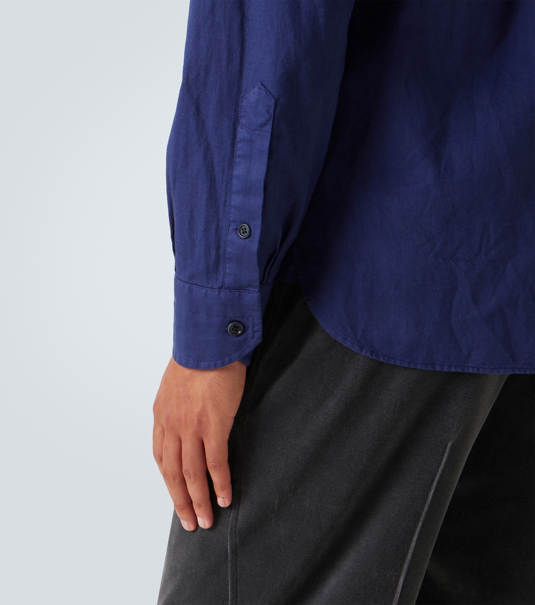 Camisa de dril de algodón y lino | Tom Ford