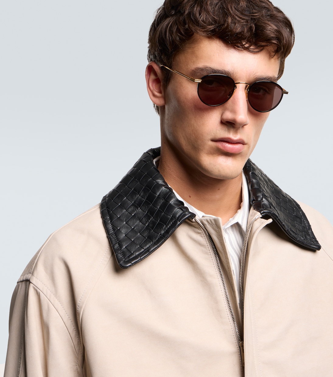 Light Ribbon round sunglasses | Bottega Veneta