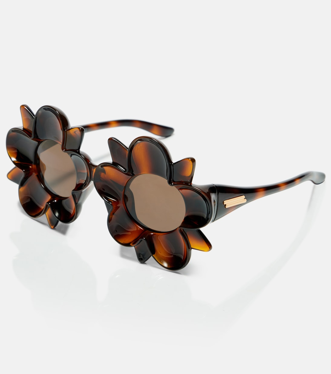 Runde Sonnenbrille Peggy Flower | Bottega Veneta