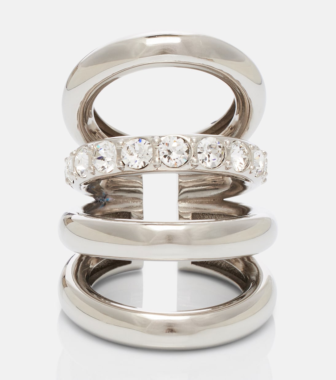Crystal-embellished ring | Rabanne