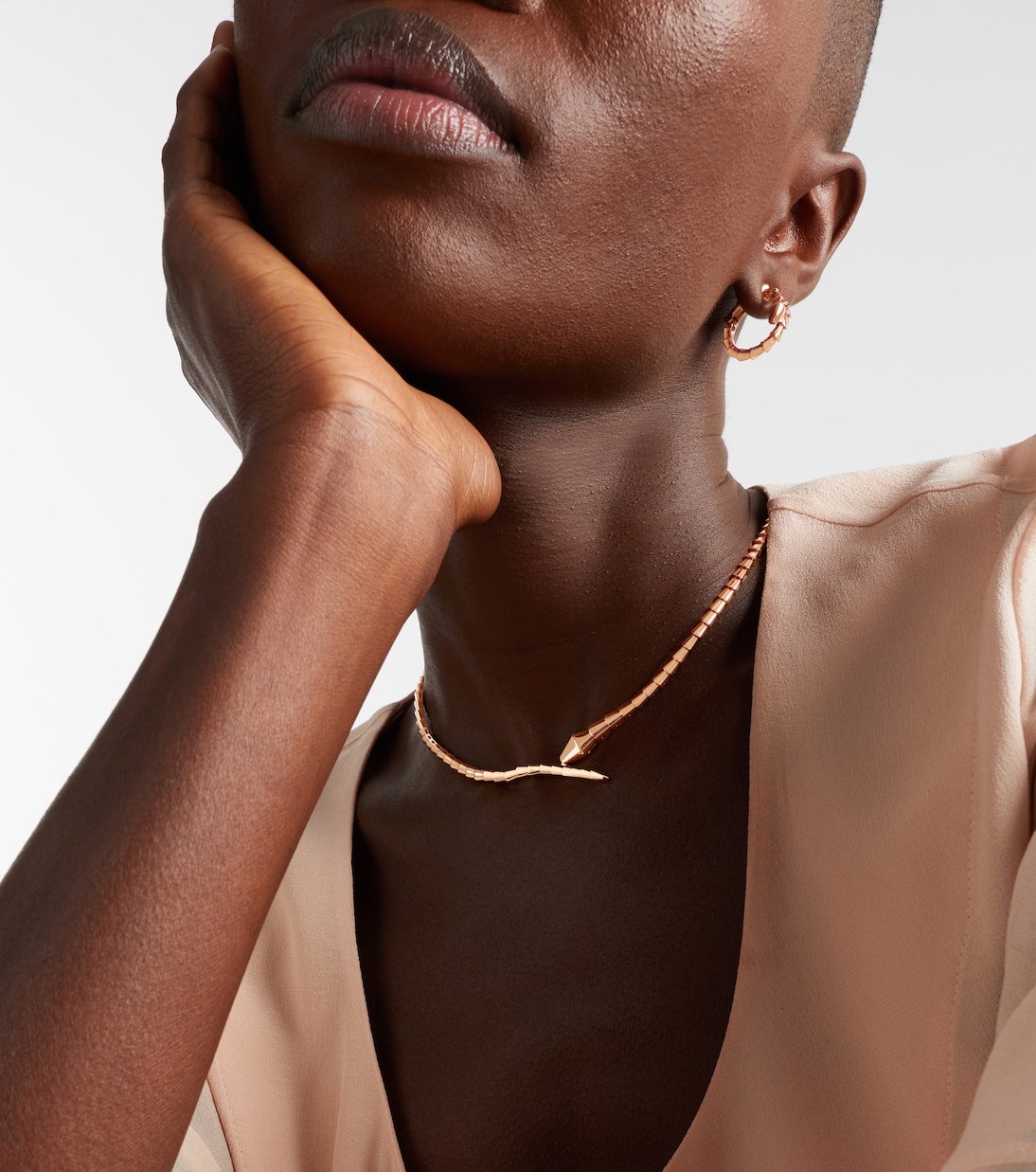 Collana Serpenti Viper in oro rosa 18kt  | Bvlgari