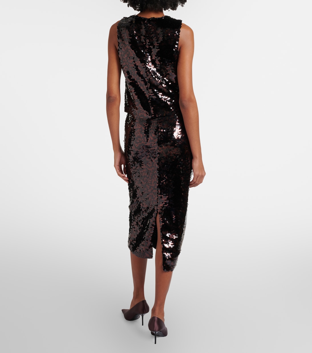 Ciara sequined pencil skirt | Staud