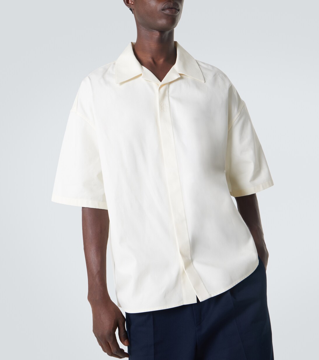 Cotton twill shirt | Loewe