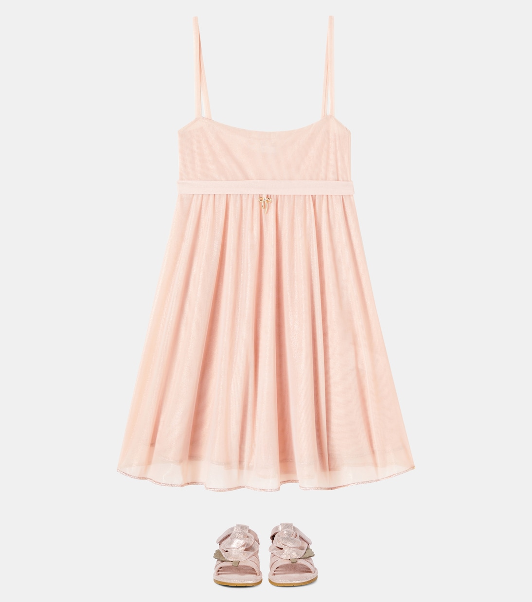 Vestido de tul fruncido | Oséree Kids