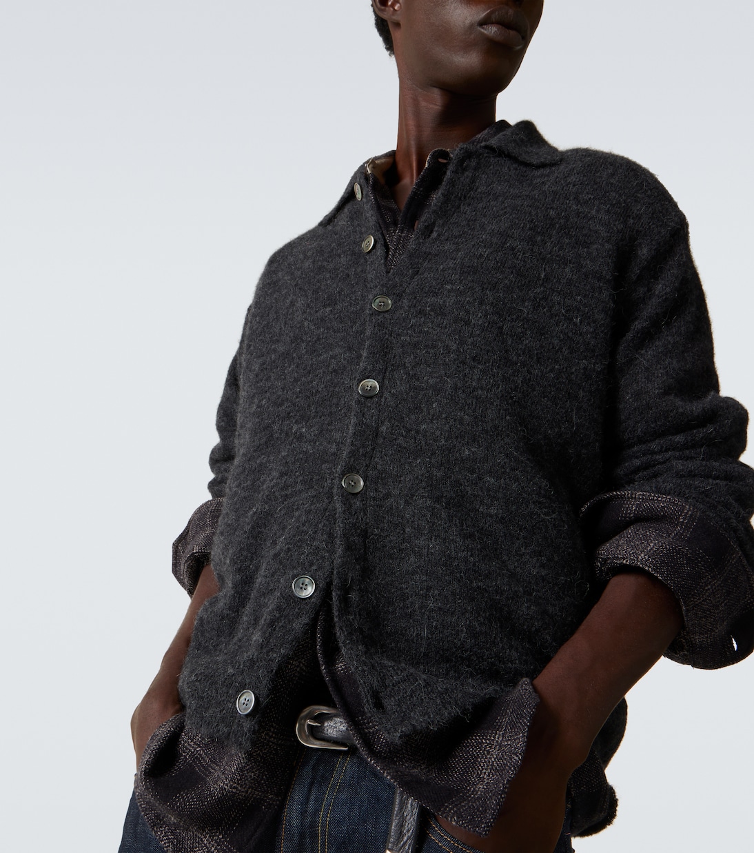 Evening alpaca-blend cardigan | Our Legacy