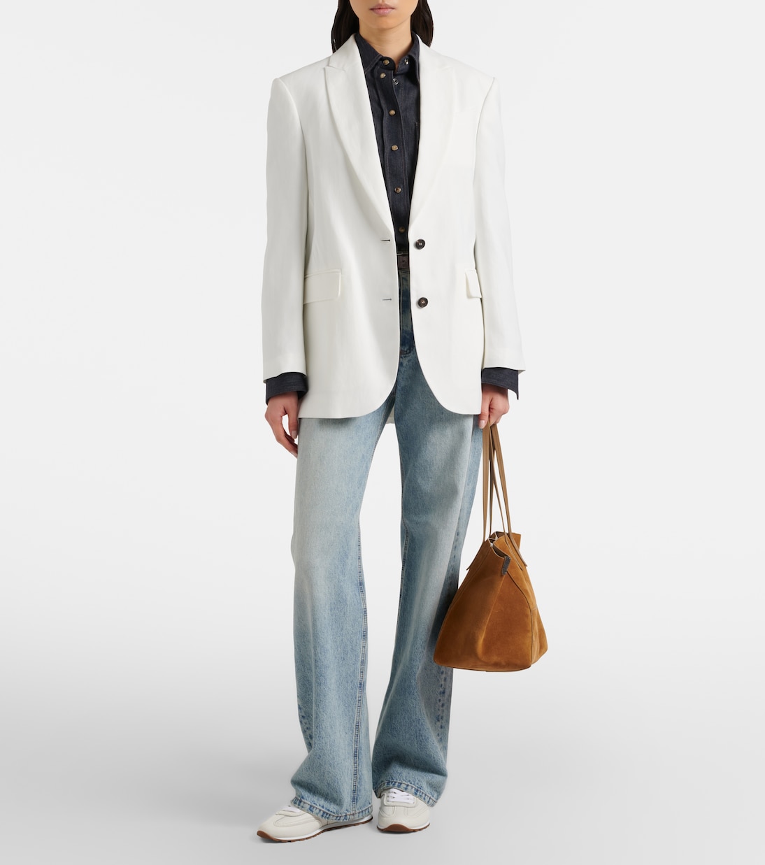 Zapatillas de piel | Brunello Cucinelli