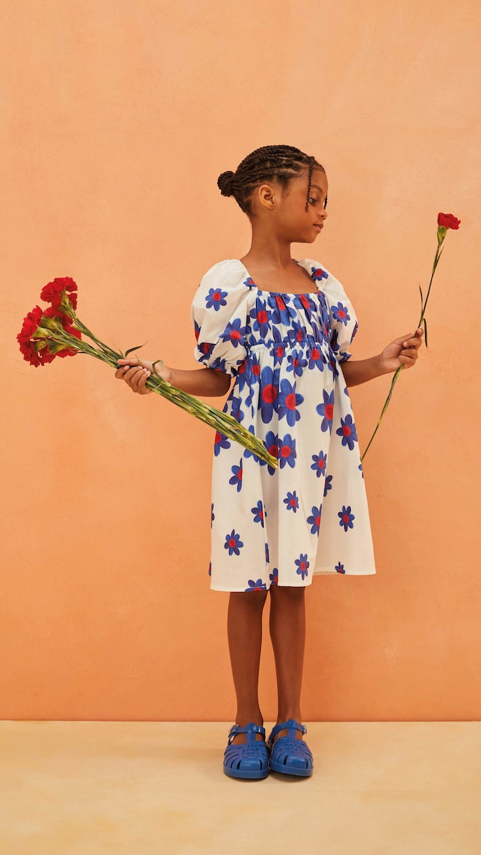 Floral cotton dress | Fábula