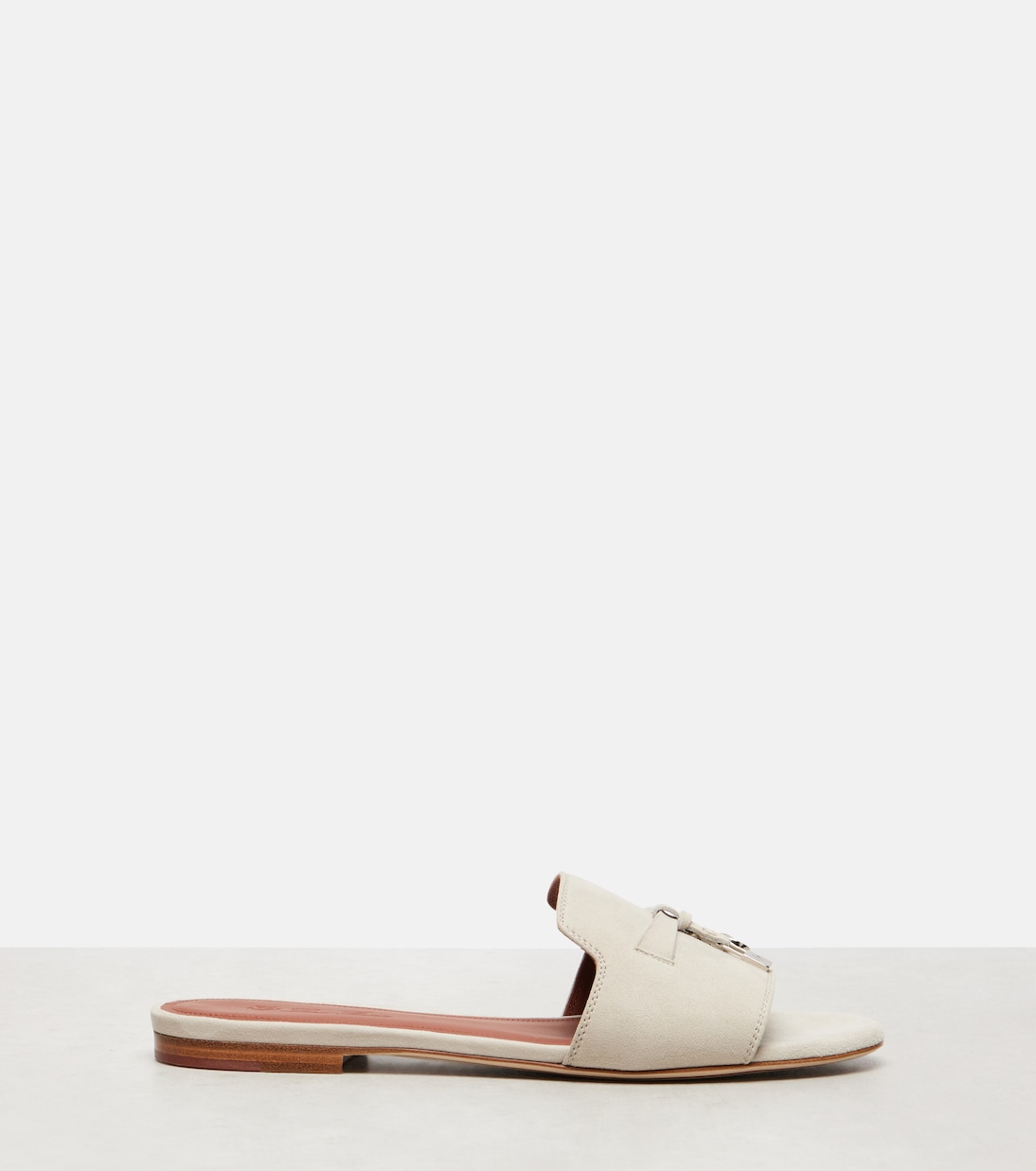 Summer Charms suede slides | Loro Piana