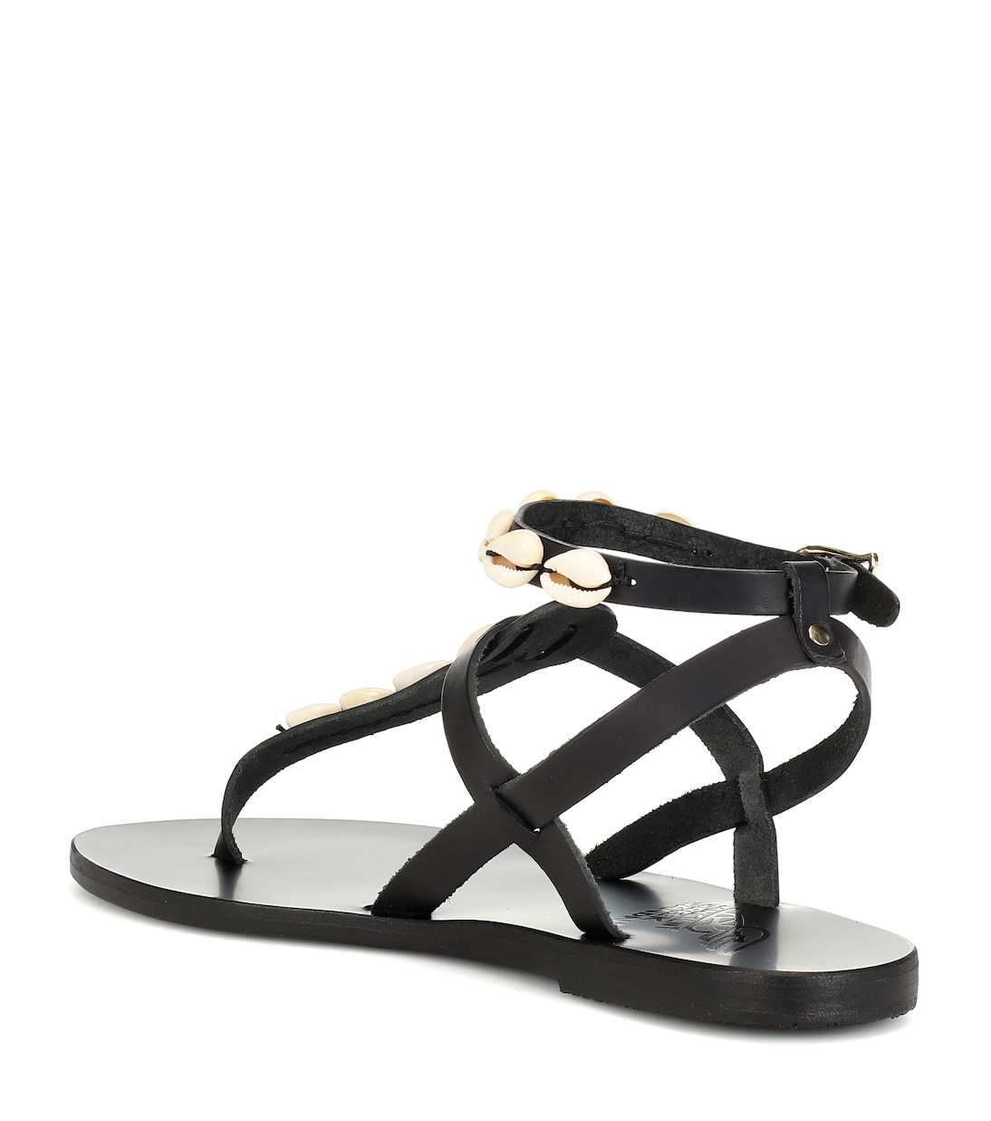 Sandales Estia en cuir à ornements | Ancient Greek Sandals