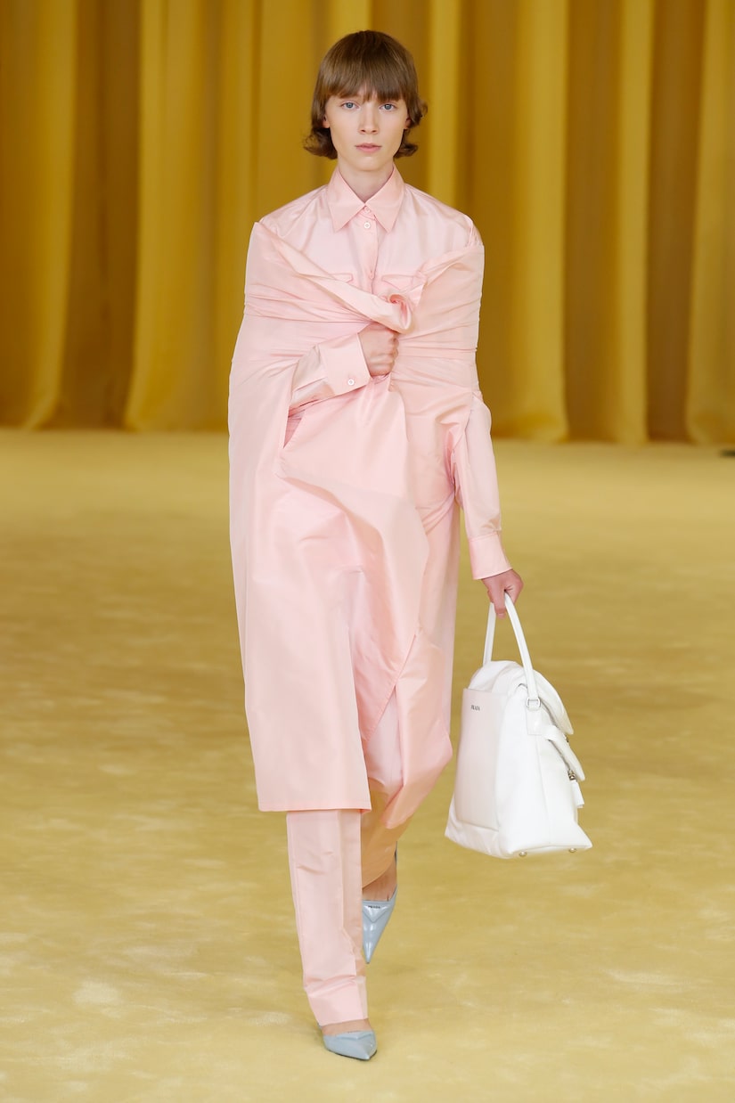 Mantella in taffetà di seta | Prada