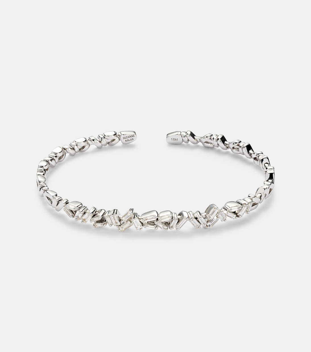 Jonc en or 18 ct et diamants | Suzanne Kalan