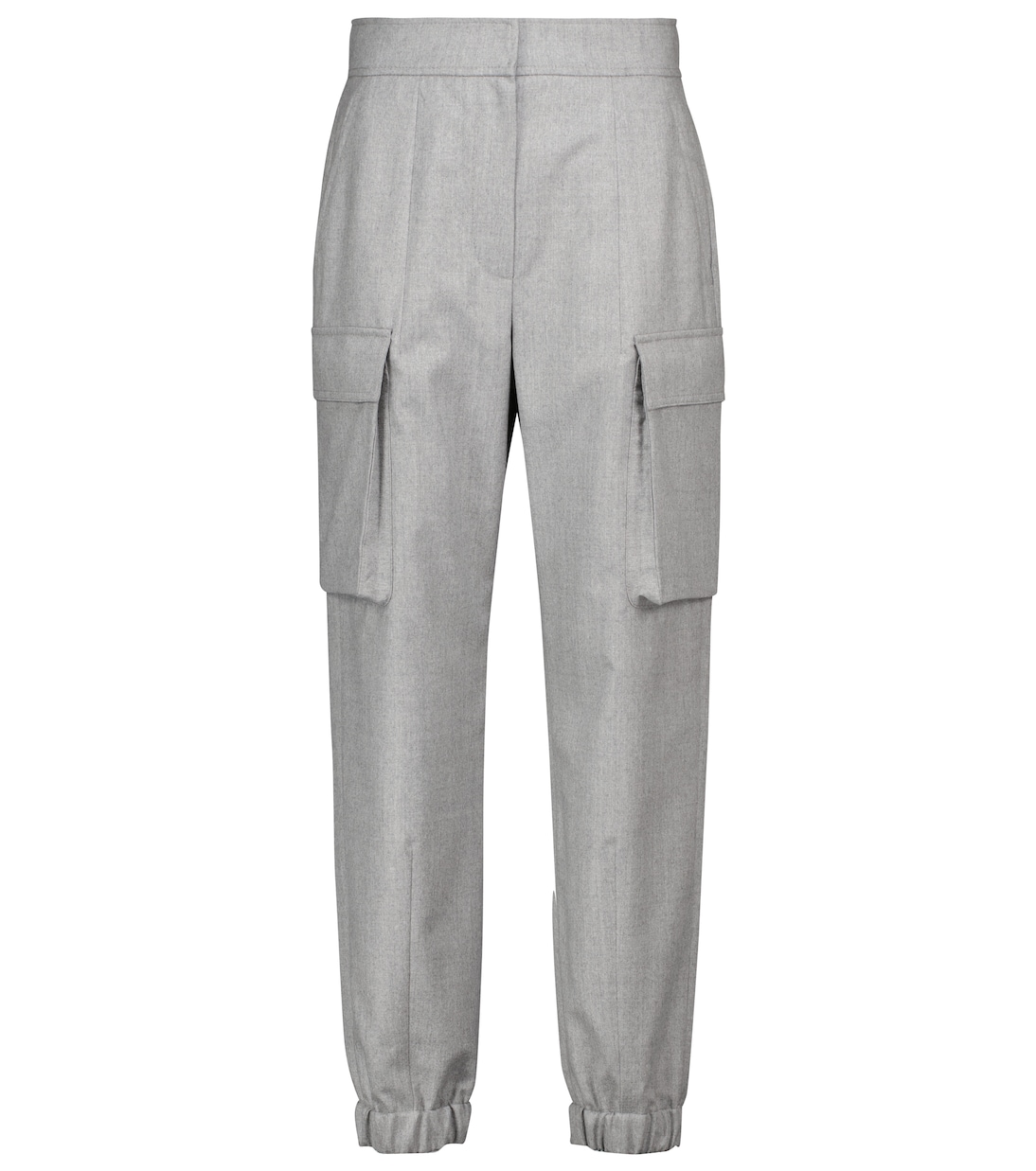 Wool flannel cargo pants | Brunello Cucinelli