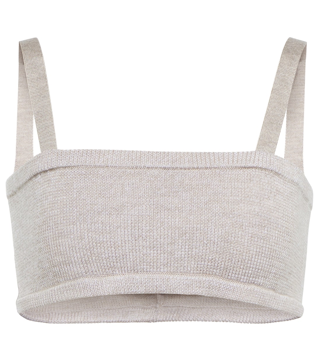 Wool, silk and cashmere bralette | Magda Butrym