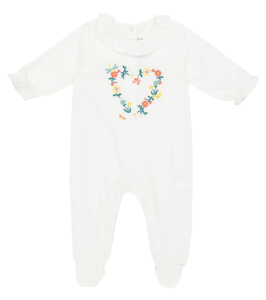 Bébé – Grenouillère brodée en coton | Tartine et Chocolat
