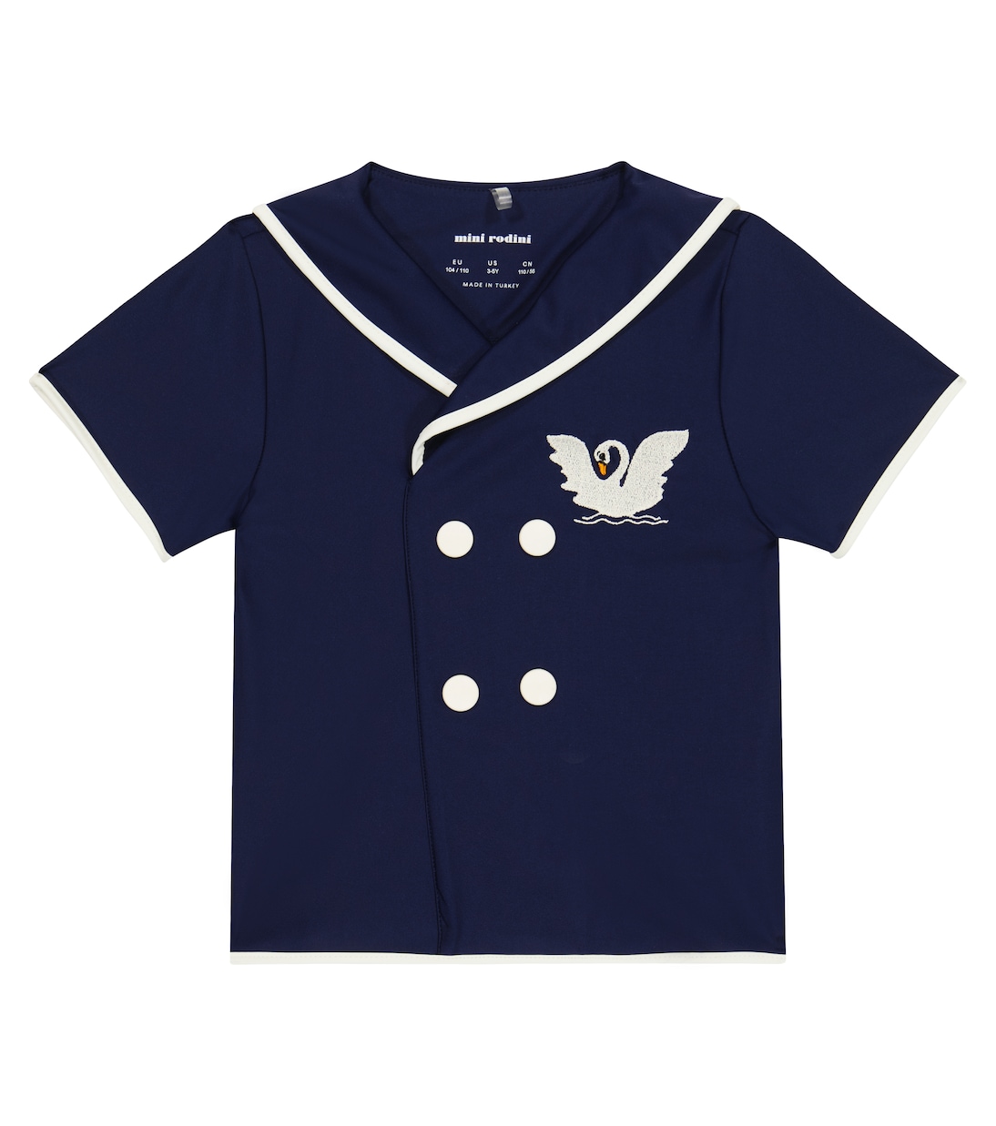 Bestickter Rashguard | Mini Rodini