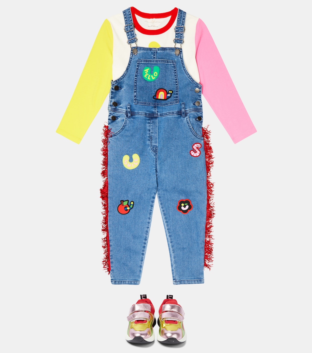 Camiseta de algodón estampada | Stella McCartney Kids