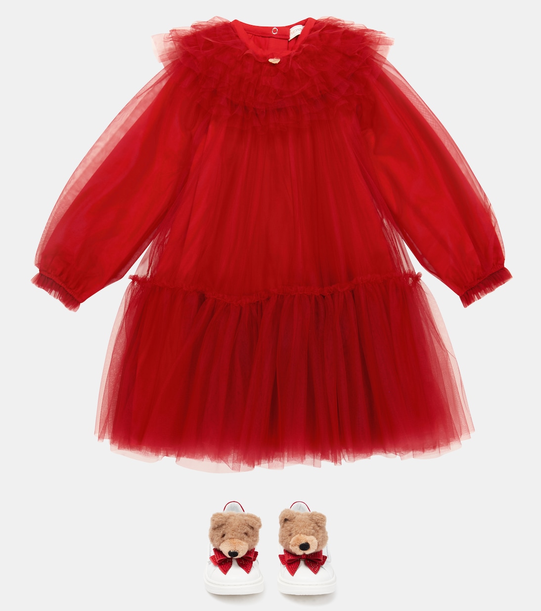 Kleid aus Tüll | Monnalisa