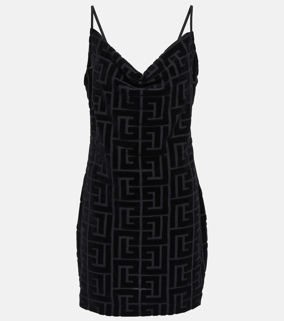 Minikleid Monogram aus Baumwolle | Balmain