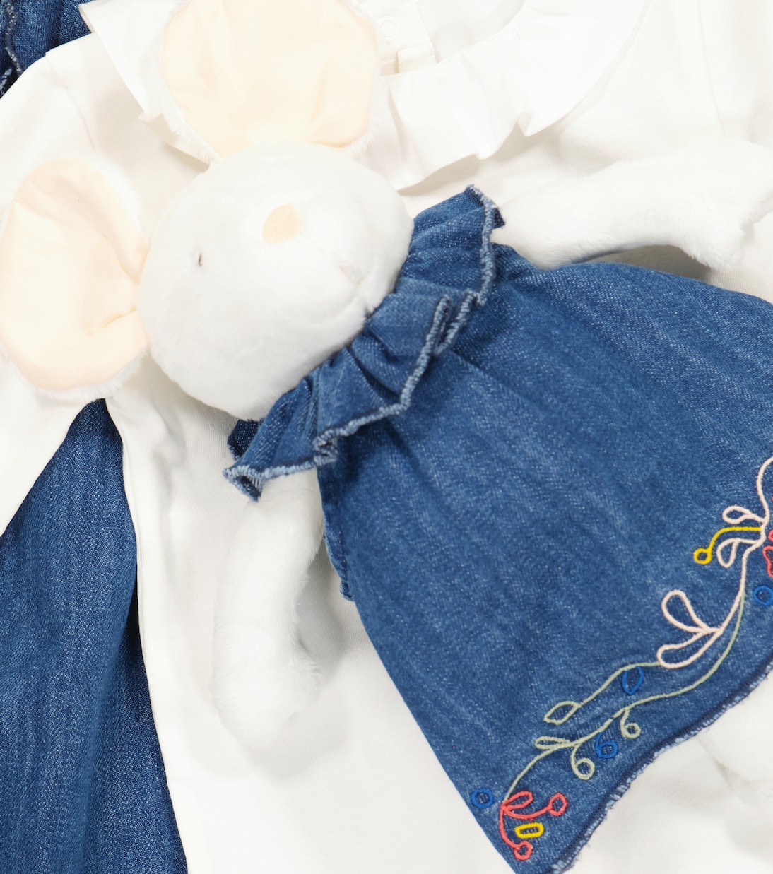 Baby Set aus Body, Kleid und Kuscheltier | Chloé Kids