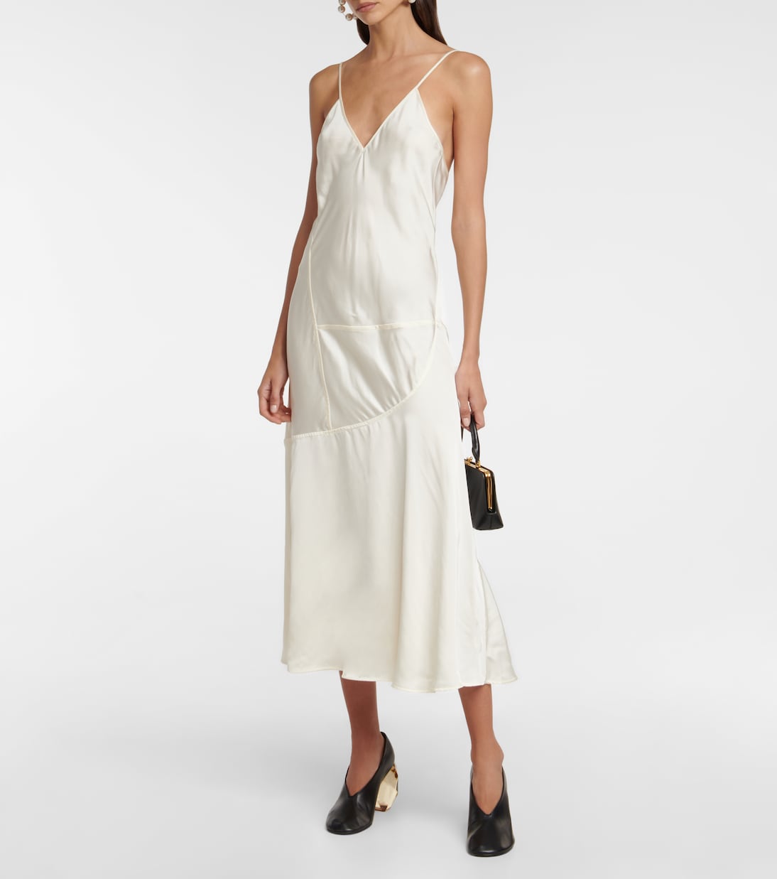 Satin slip dress | Jil Sander