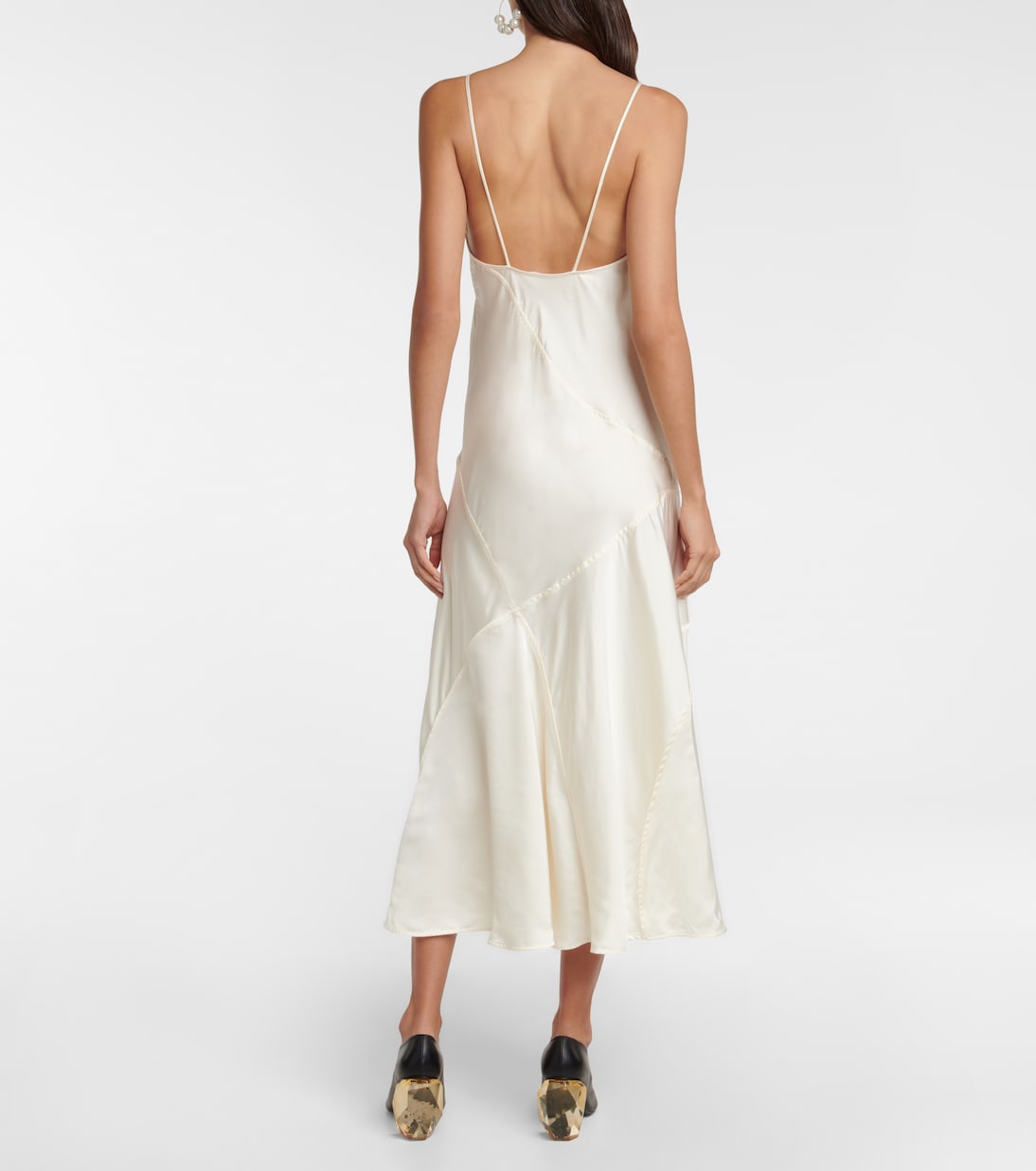 Satin slip dress | Jil Sander