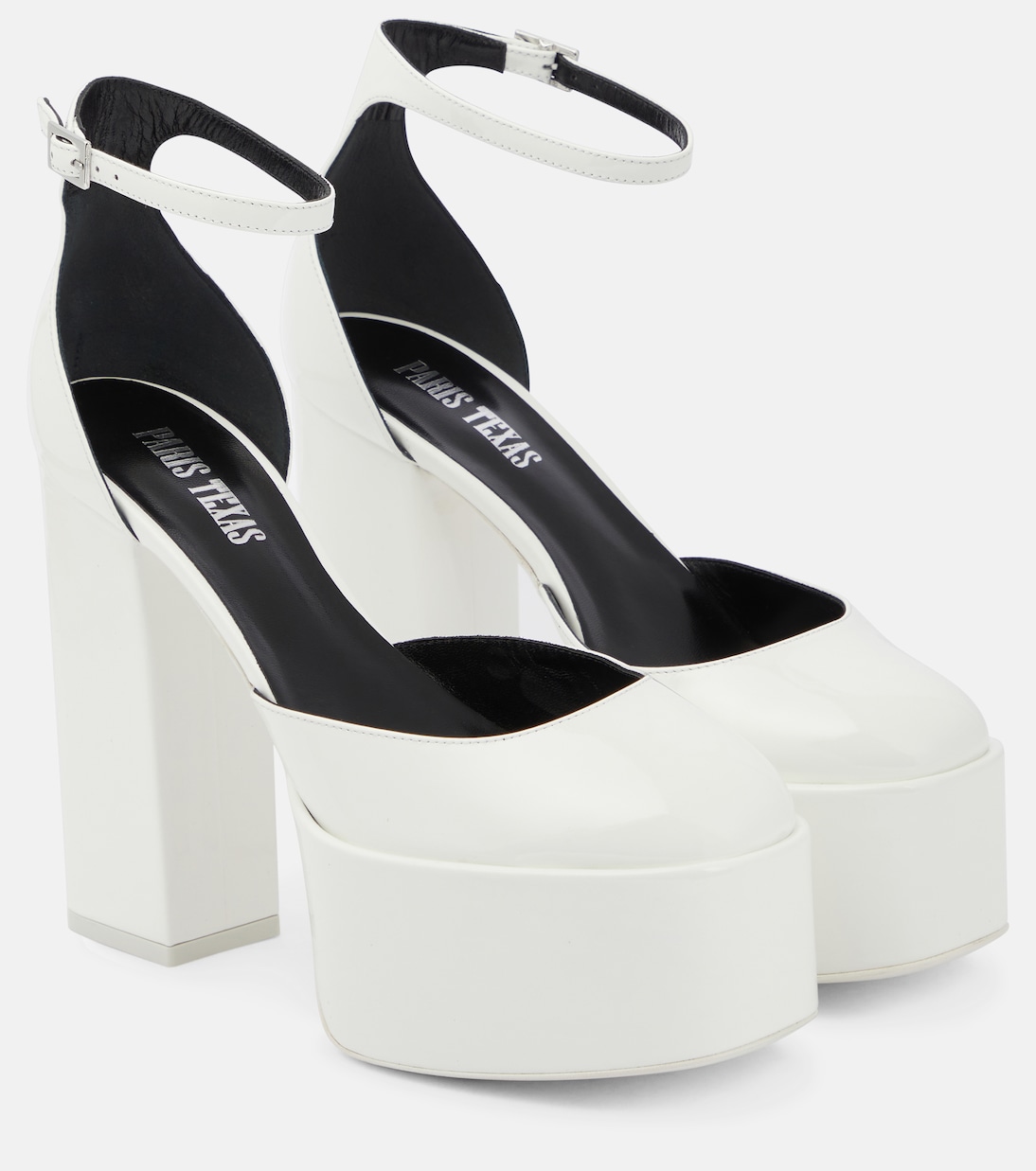 Dalilah platform leather pumps | Paris Texas